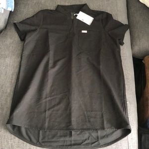 Figs maternity scrub top